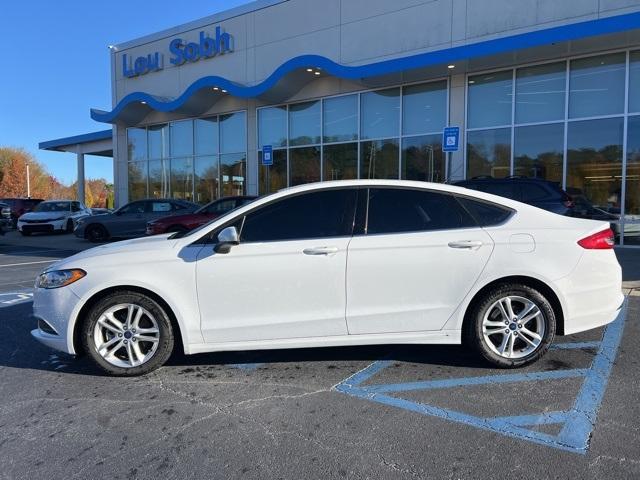 used 2018 Ford Fusion car, priced at $12,500