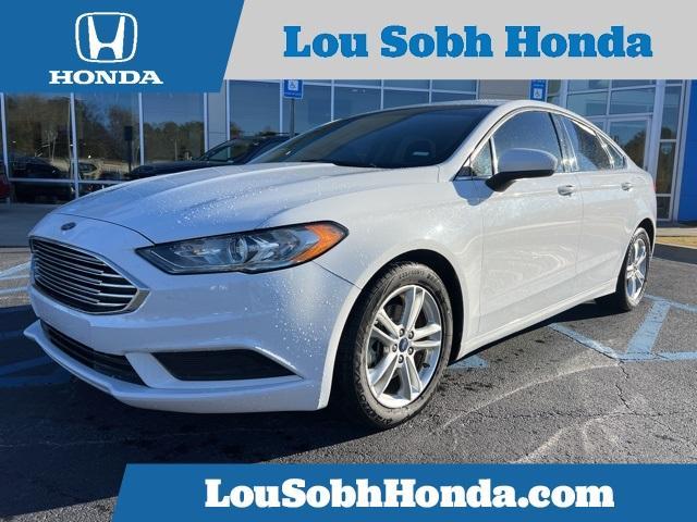 used 2018 Ford Fusion car, priced at $12,500