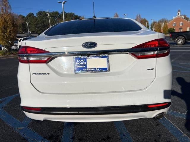 used 2018 Ford Fusion car, priced at $12,500