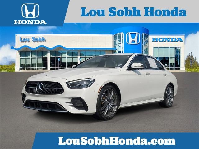 used 2022 Mercedes-Benz E-Class car, priced at $33,950