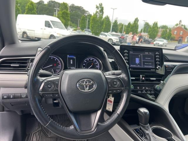 used 2021 Toyota Camry car, priced at $22,000