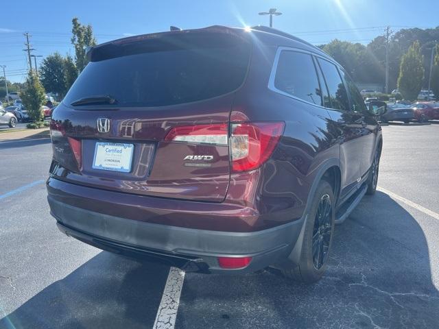 used 2022 Honda Pilot car, priced at $27,500