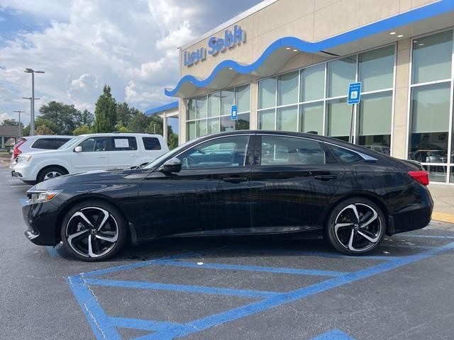 used 2021 Honda Accord car, priced at $27,500