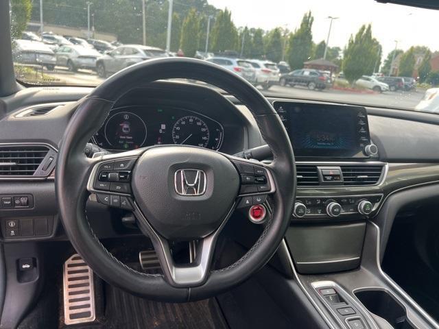 used 2021 Honda Accord car, priced at $27,500