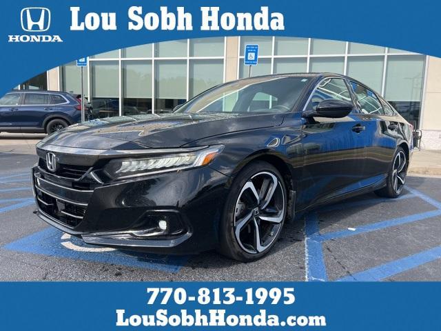 used 2021 Honda Accord car, priced at $27,500