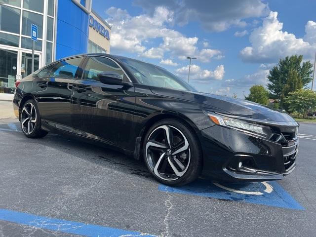 used 2021 Honda Accord car, priced at $27,500