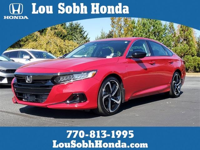 used 2021 Honda Accord car, priced at $27,500