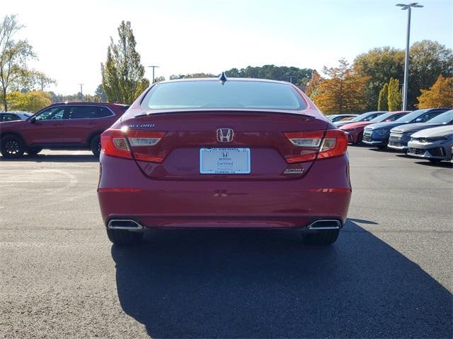 used 2021 Honda Accord car, priced at $27,000