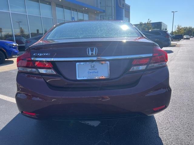 used 2015 Honda Civic car, priced at $14,250