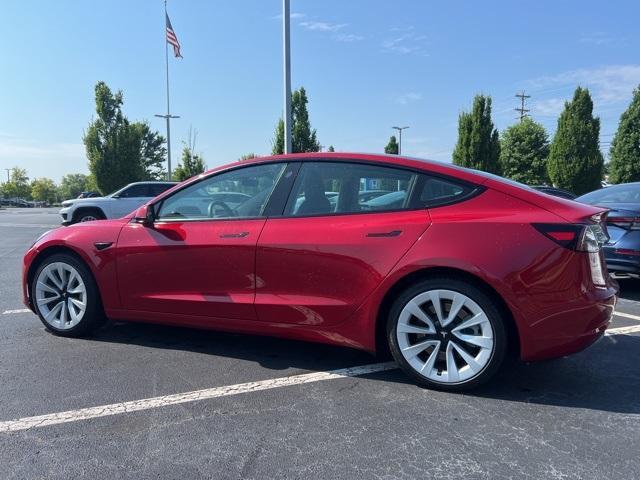 used 2022 Tesla Model 3 car, priced at $19,500