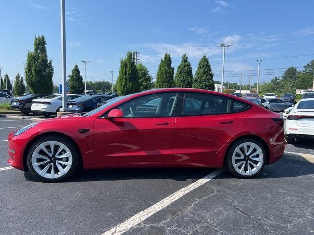 used 2022 Tesla Model 3 car, priced at $19,500