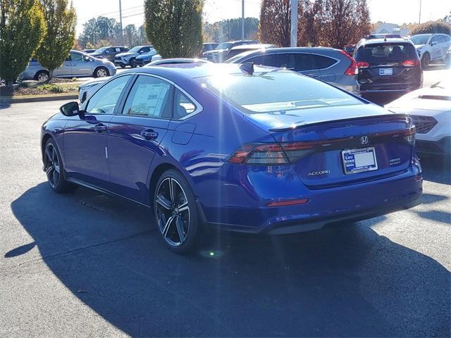 new 2025 Honda Accord Hybrid car, priced at $35,205