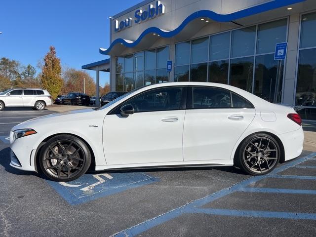 used 2021 Mercedes-Benz AMG A 35 car, priced at $31,000