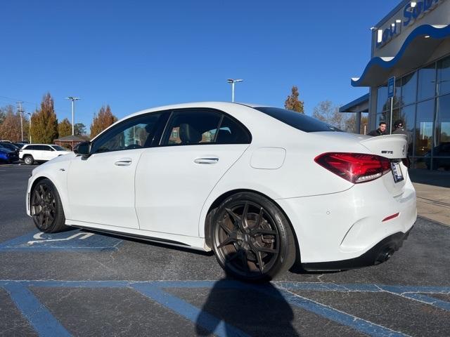 used 2021 Mercedes-Benz AMG A 35 car, priced at $31,000