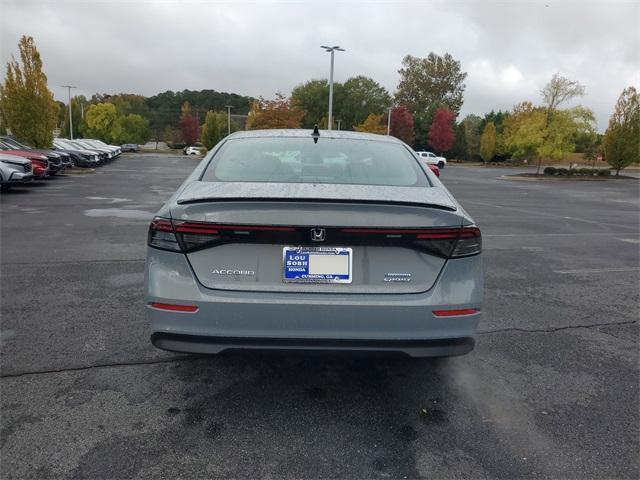 new 2025 Honda Accord Hybrid car, priced at $35,305
