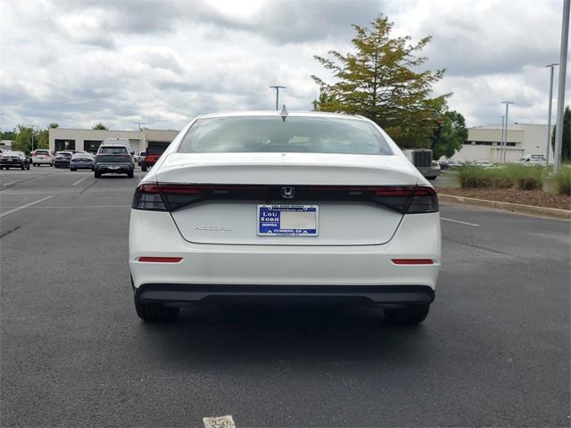 new 2024 Honda Accord car, priced at $29,445