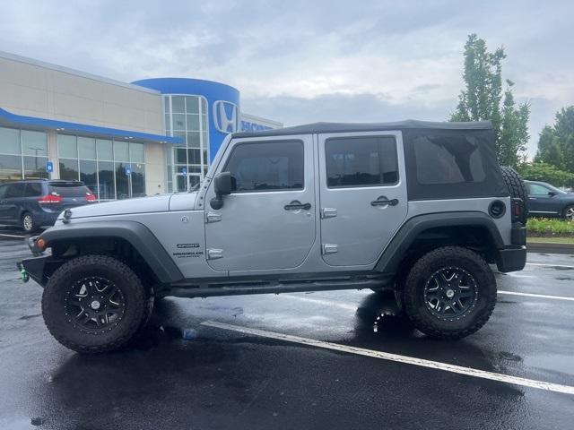 used 2017 Jeep Wrangler Unlimited car, priced at $23,000