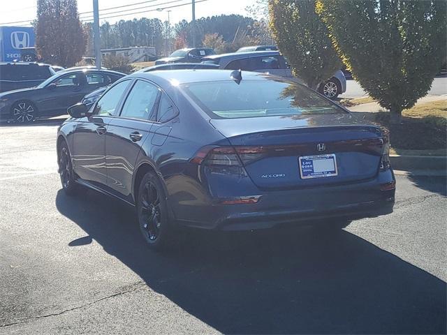 new 2025 Honda Accord car, priced at $31,655