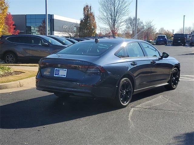 new 2025 Honda Accord car, priced at $31,655