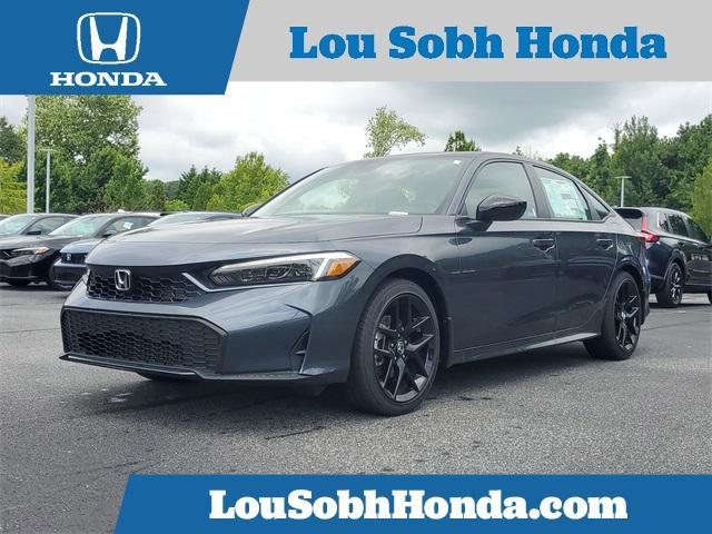 new 2025 Honda Civic Hybrid car, priced at $30,100