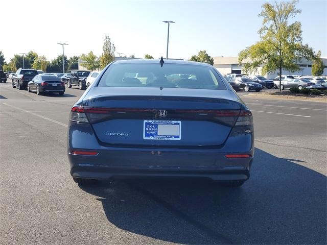 new 2025 Honda Accord car, priced at $31,710