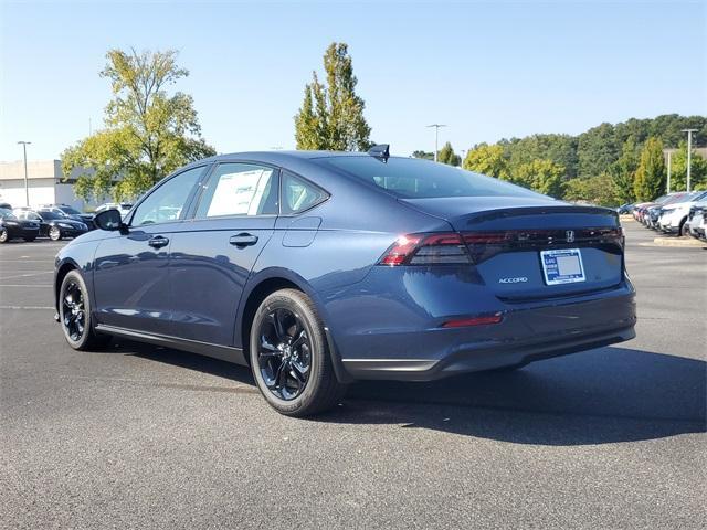 new 2025 Honda Accord car, priced at $31,710