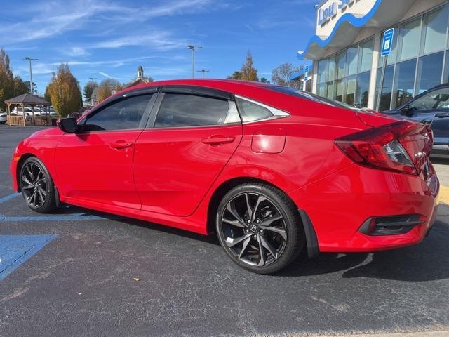 used 2019 Honda Civic car, priced at $18,000