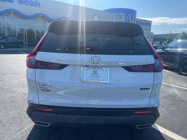 used 2025 Honda CR-V Hybrid car, priced at $37,500