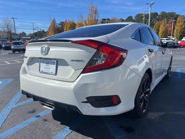 used 2019 Honda Civic car, priced at $17,500