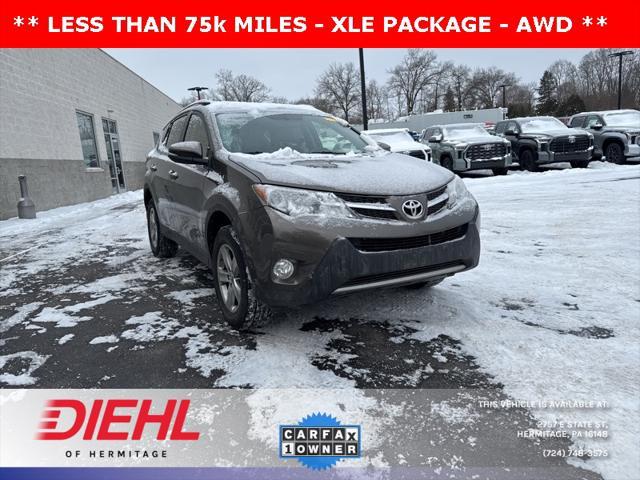 used 2015 Toyota RAV4 car, priced at $16,680