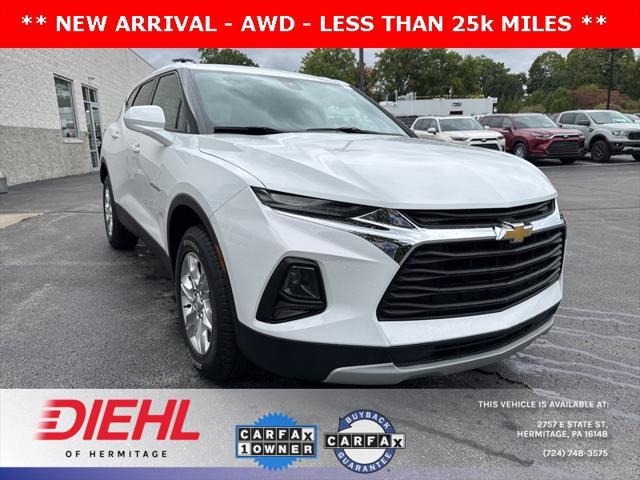 used 2022 Chevrolet Blazer car, priced at $27,265