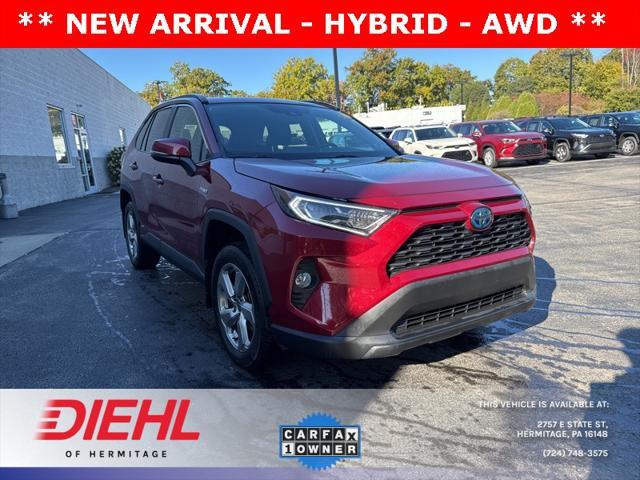 used 2021 Toyota RAV4 Hybrid car, priced at $30,986