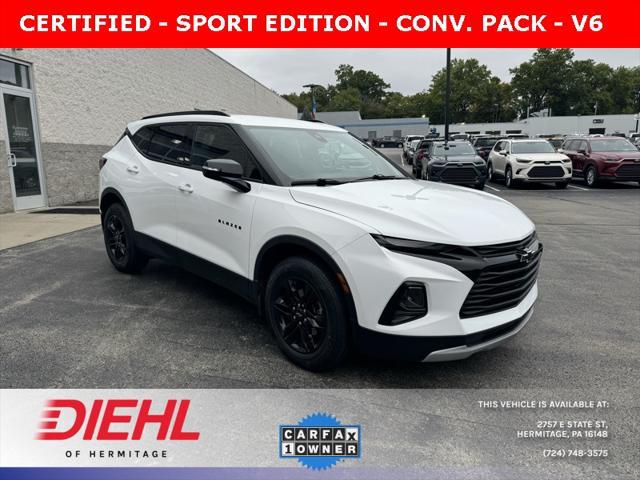 used 2021 Chevrolet Blazer car, priced at $25,957