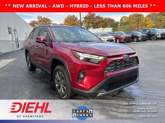 used 2022 Toyota RAV4 Hybrid car, priced at $34,509