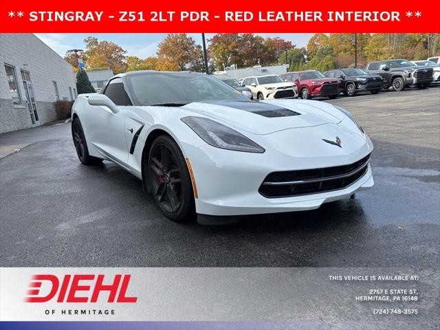 used 2015 Chevrolet Corvette car, priced at $42,990