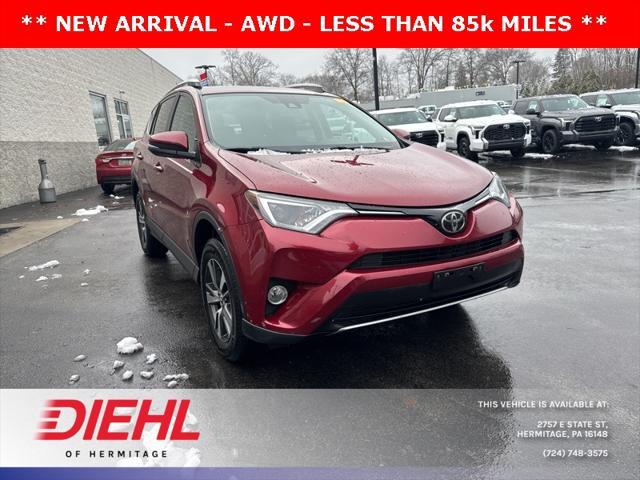 used 2018 Toyota RAV4 car