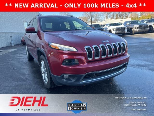 used 2015 Jeep Cherokee car, priced at $11,744