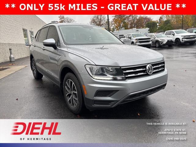 used 2021 Volkswagen Tiguan car, priced at $18,390