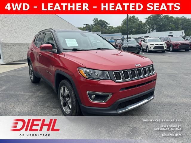 used 2020 Jeep Compass car, priced at $17,990