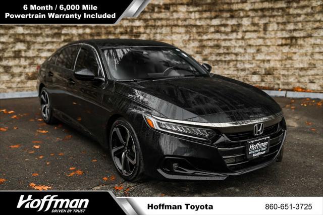 used 2021 Honda Accord car, priced at $24,900