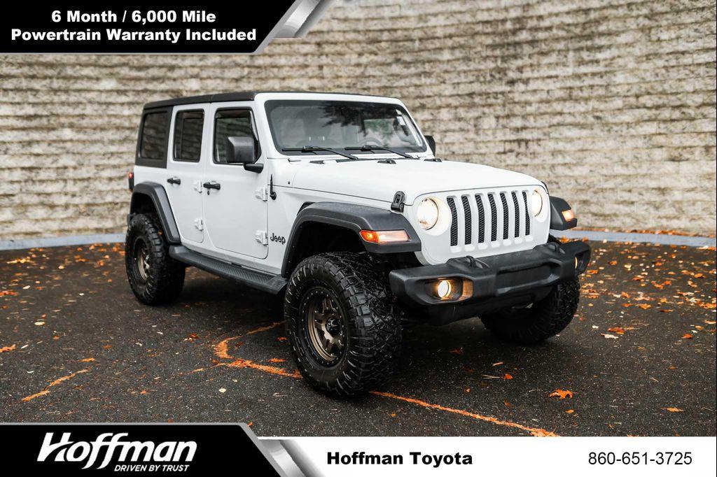 used 2018 Jeep Wrangler Unlimited car, priced at $22,450