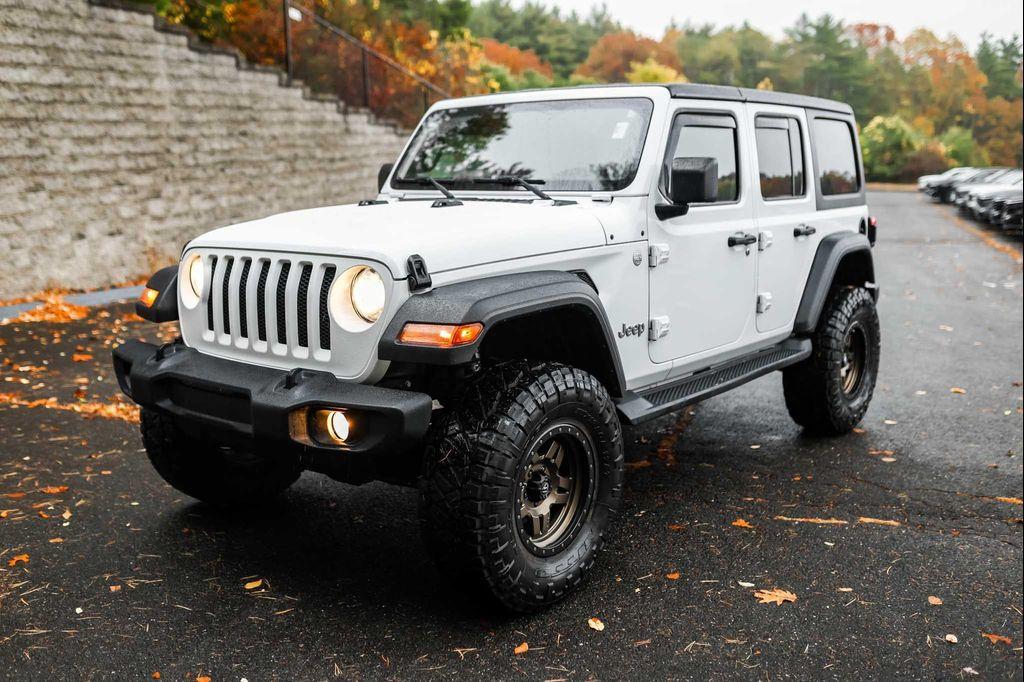 used 2018 Jeep Wrangler Unlimited car, priced at $22,450