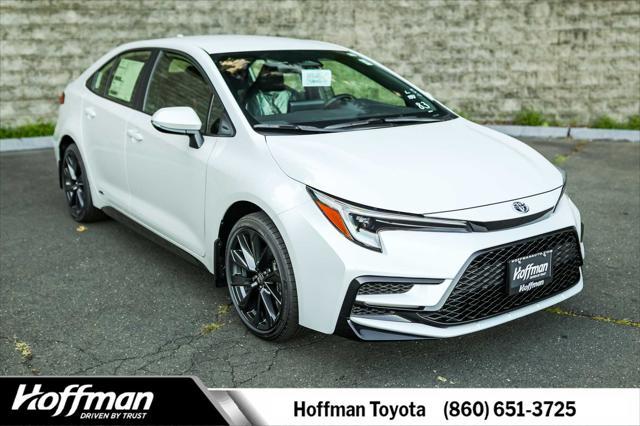 new 2025 Toyota Corolla Hybrid car, priced at $28,900