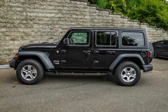 used 2018 Jeep Wrangler Unlimited car, priced at $23,250