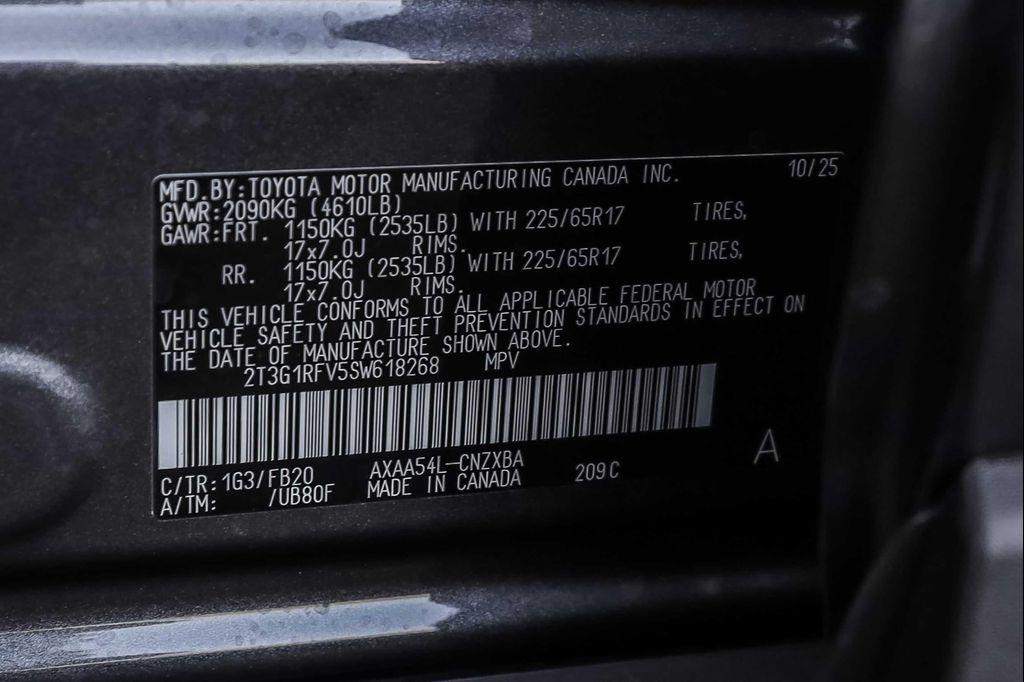 new 2025 Toyota RAV4 car, priced at $31,509