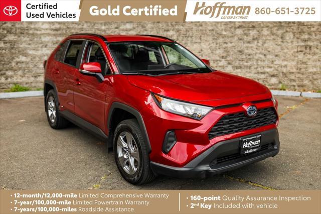 used 2022 Toyota RAV4 Hybrid car, priced at $32,500