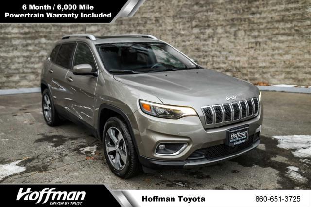 used 2021 Jeep Cherokee car, priced at $22,900