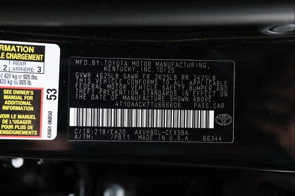 new 2026 Toyota Camry car, priced at $35,109