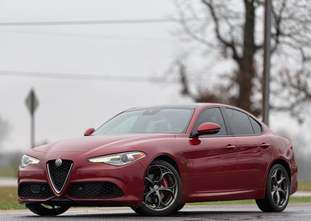 used 2018 Alfa Romeo Giulia car, priced at $14,500