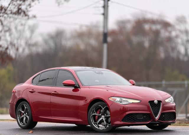 used 2018 Alfa Romeo Giulia car, priced at $14,500